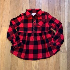 Buffalo Plaid Flannel Popover